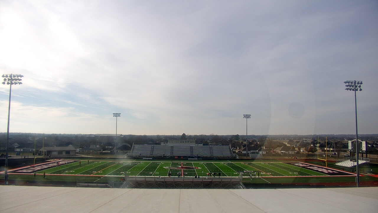 Thumbnail for current weather camera view from Pea Ridge HS in Pea Ridge, Arkansas