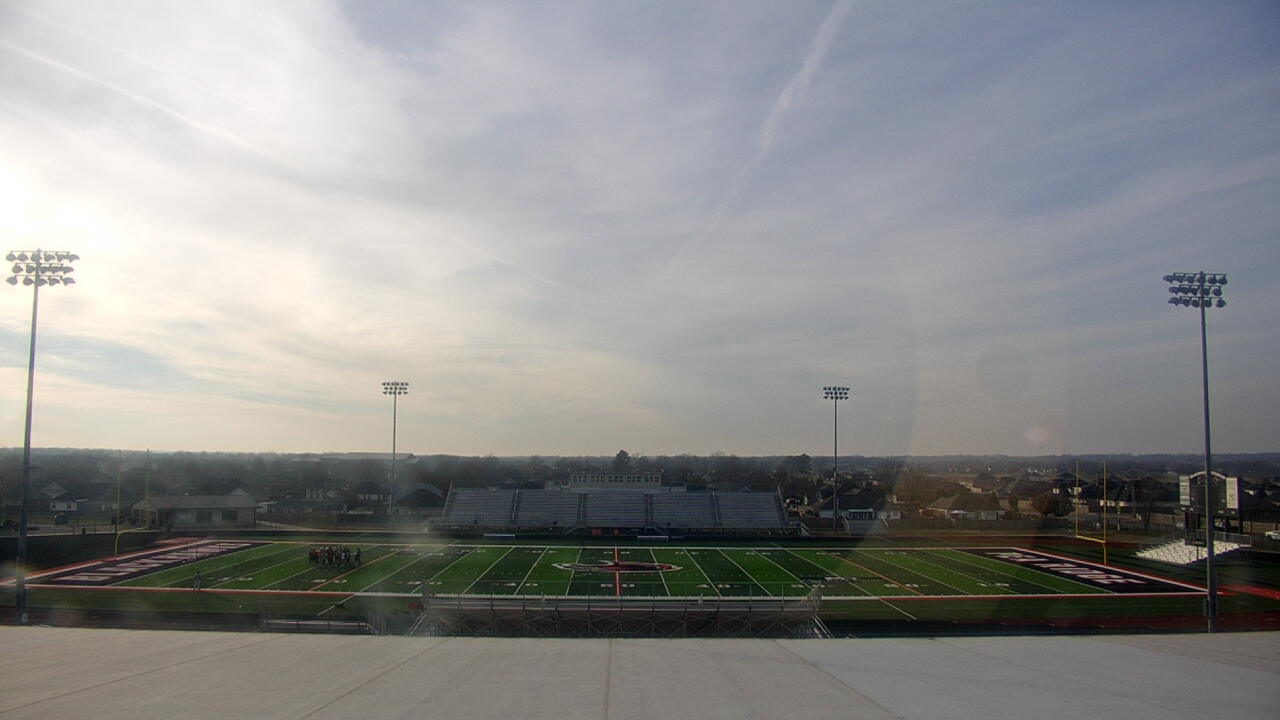 Thumbnail for current weather camera view from Pea Ridge HS in Pea Ridge, Arkansas
