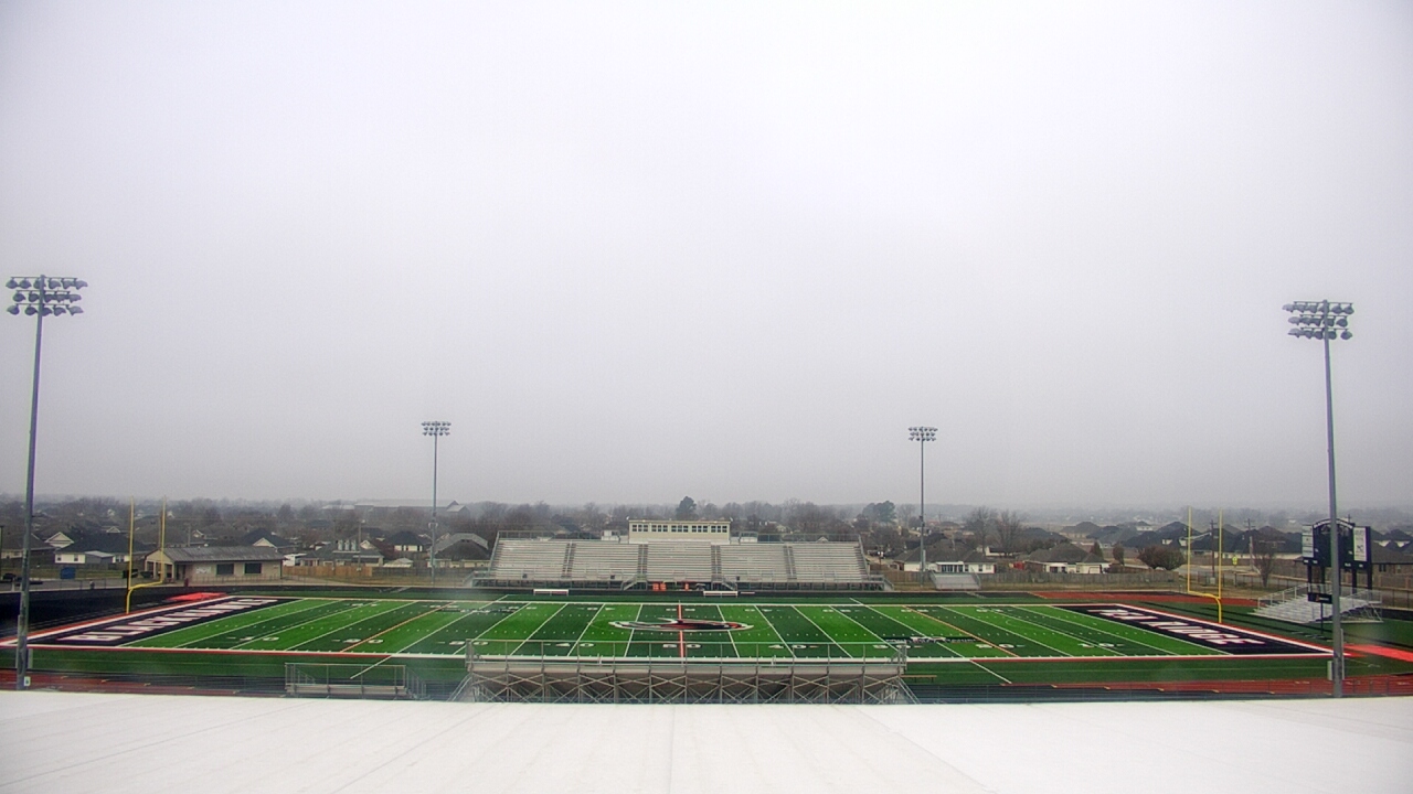Thumbnail for current weather camera view from Pea Ridge HS in Pea Ridge, Arkansas