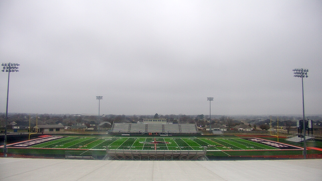 Thumbnail for current weather camera view from Pea Ridge HS in Pea Ridge, Arkansas