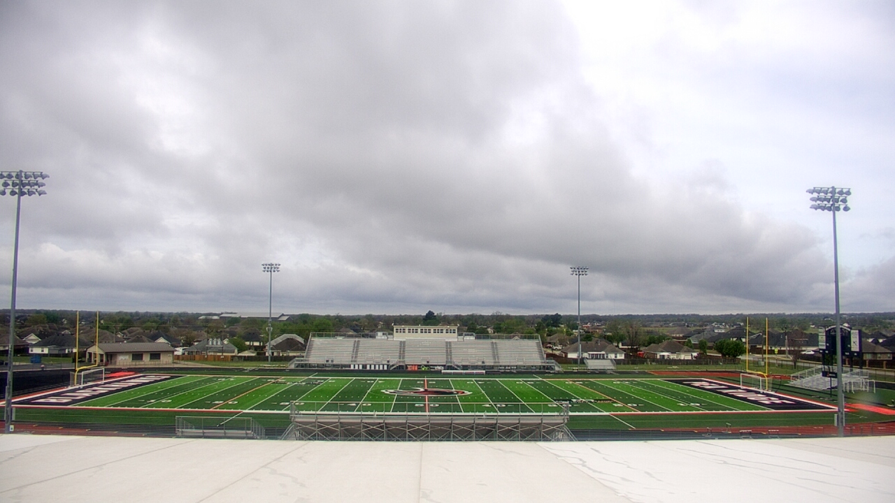 Thumbnail for current weather camera view from Pea Ridge HS in Pea Ridge, Arkansas