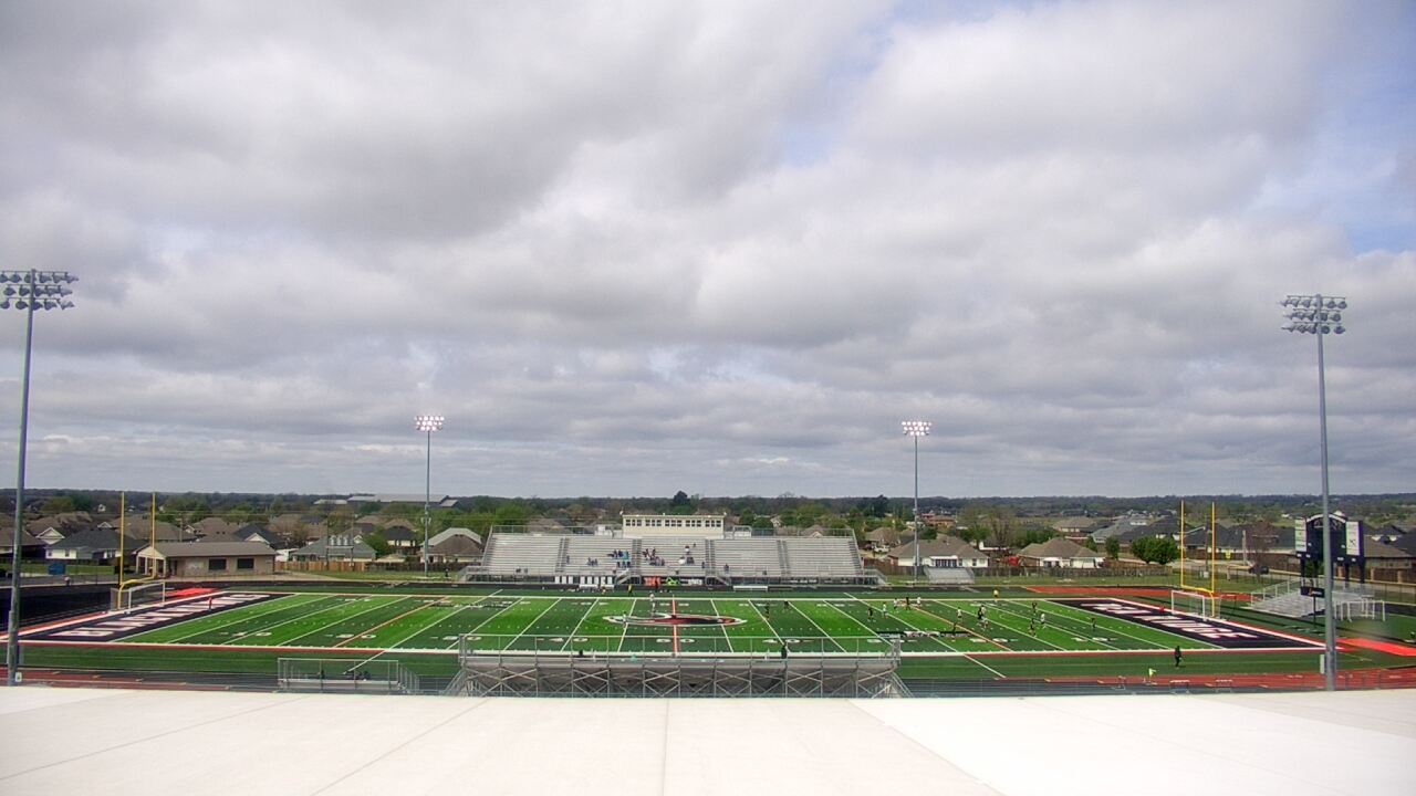 Thumbnail for current weather camera view from Pea Ridge HS in Pea Ridge, Arkansas