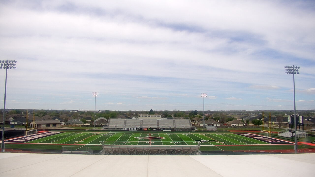 Thumbnail for current weather camera view from Pea Ridge HS in Pea Ridge, Arkansas