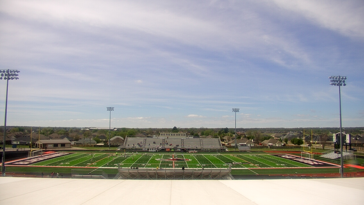 Thumbnail for current weather camera view from Pea Ridge HS in Pea Ridge, Arkansas