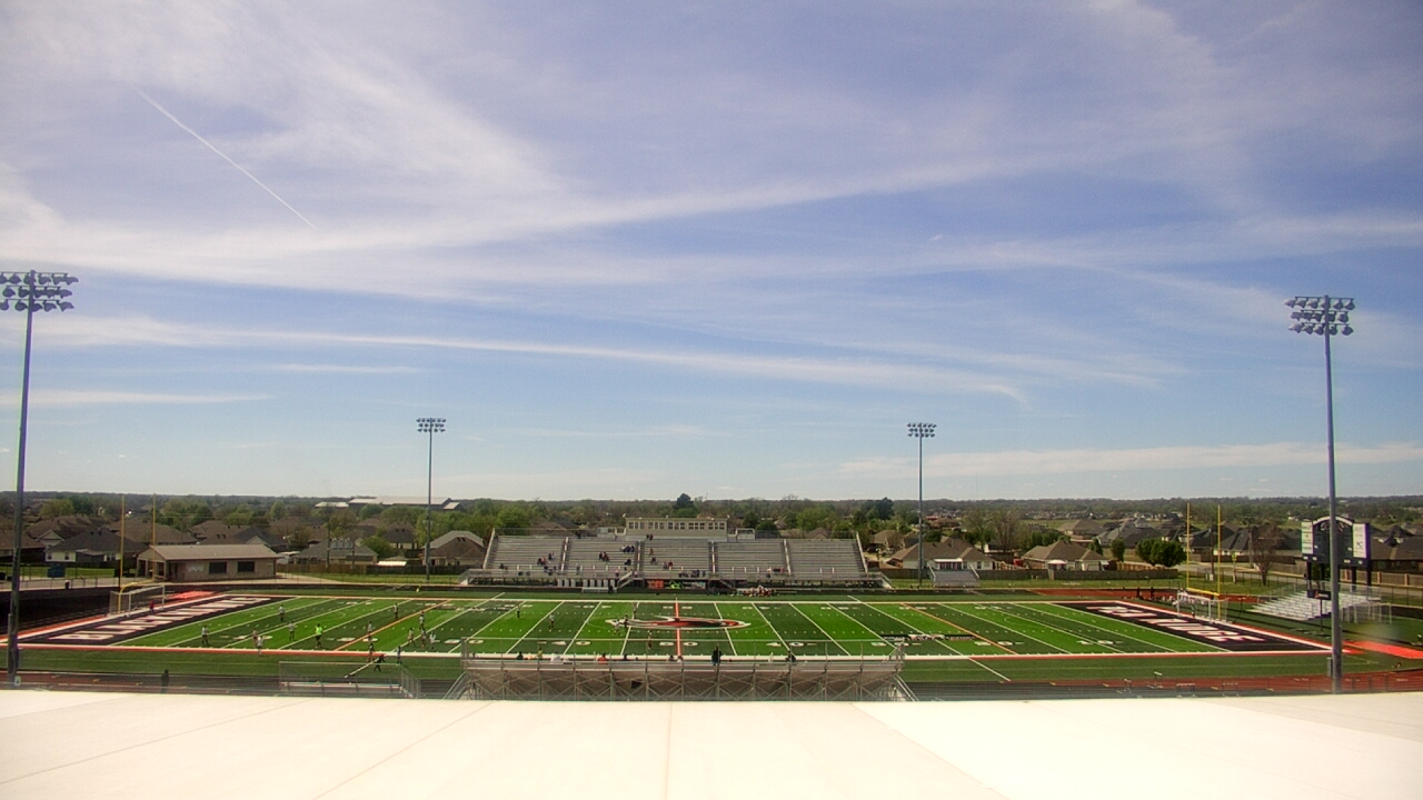 Thumbnail for current weather camera view from Pea Ridge HS in Pea Ridge, Arkansas