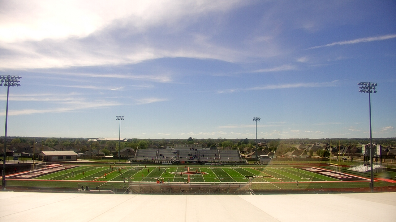 Thumbnail for current weather camera view from Pea Ridge HS in Pea Ridge, Arkansas