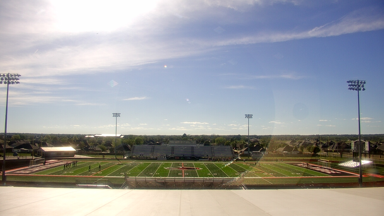 Thumbnail for current weather camera view from Pea Ridge HS in Pea Ridge, Arkansas