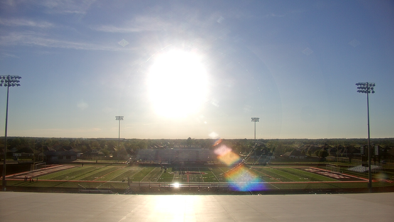 Thumbnail for current weather camera view from Pea Ridge HS in Pea Ridge, Arkansas