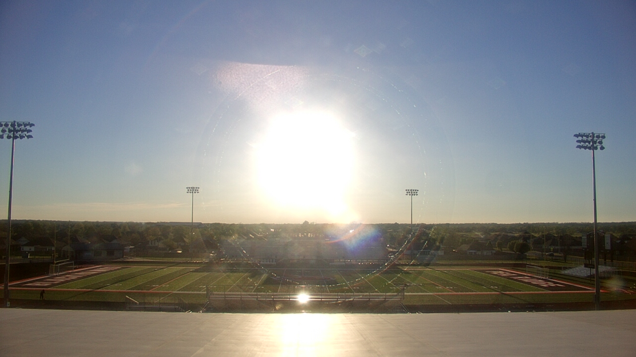 Thumbnail for current weather camera view from Pea Ridge HS in Pea Ridge, Arkansas