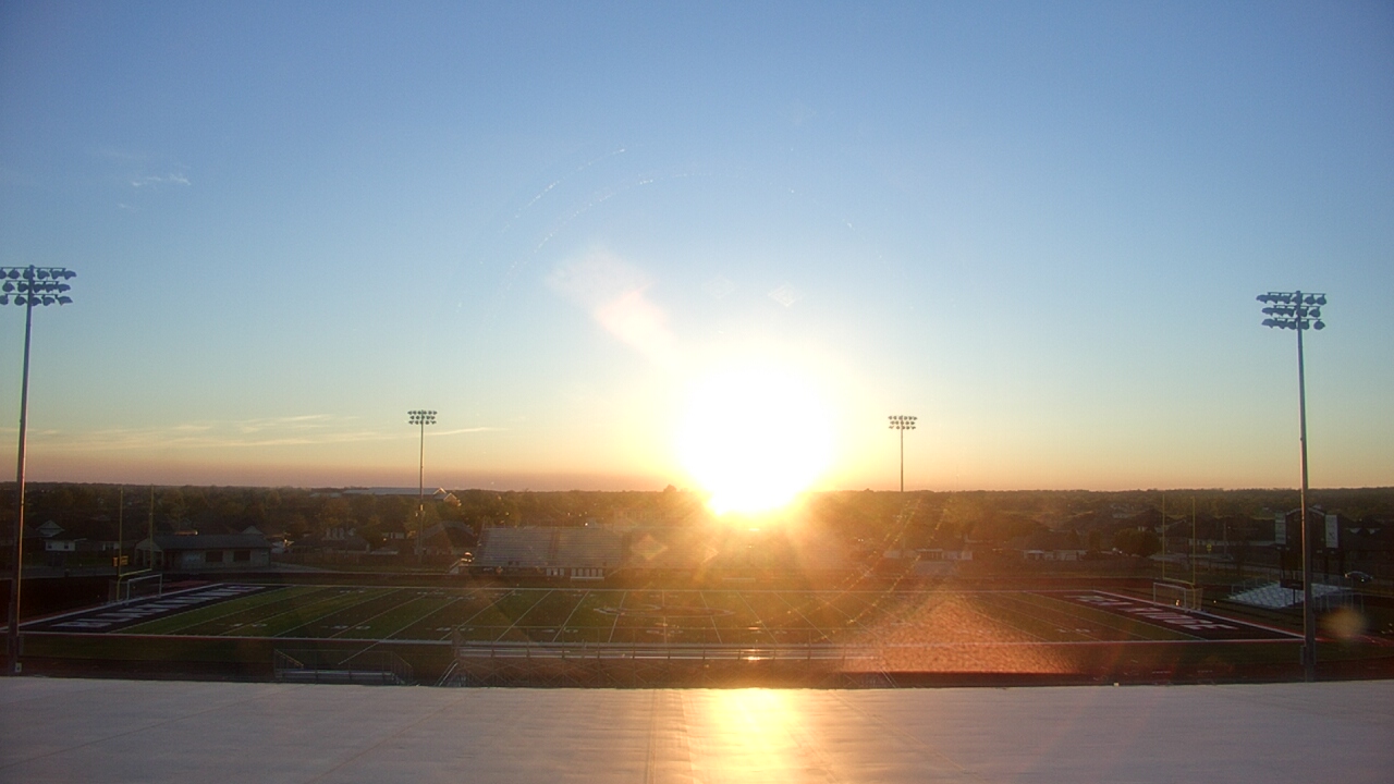 Thumbnail for current weather camera view from Pea Ridge HS in Pea Ridge, Arkansas