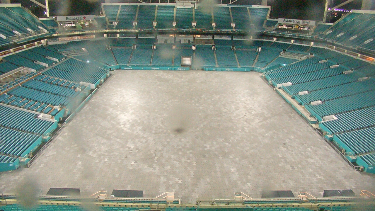 Thumbnail for current weather camera view from Hard Rock Stadium in Miami Gardens, Florida
