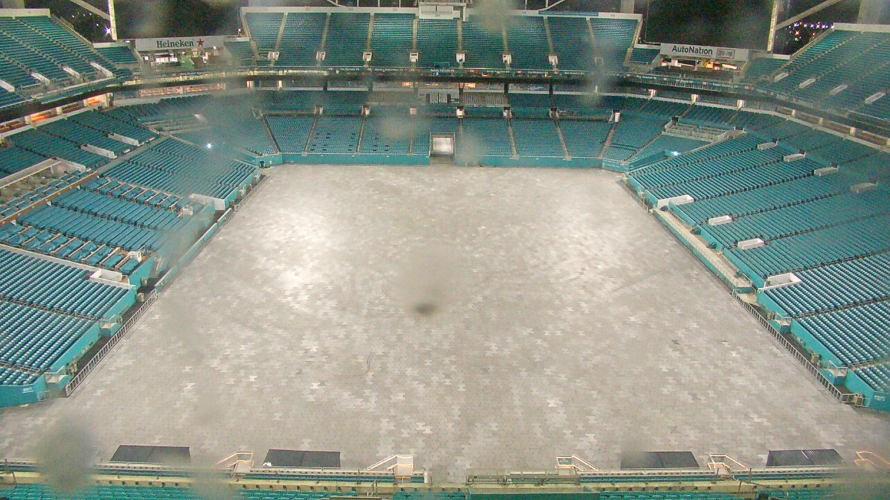 Thumbnail for current weather camera view from Hard Rock Stadium in Miami Gardens, Florida
