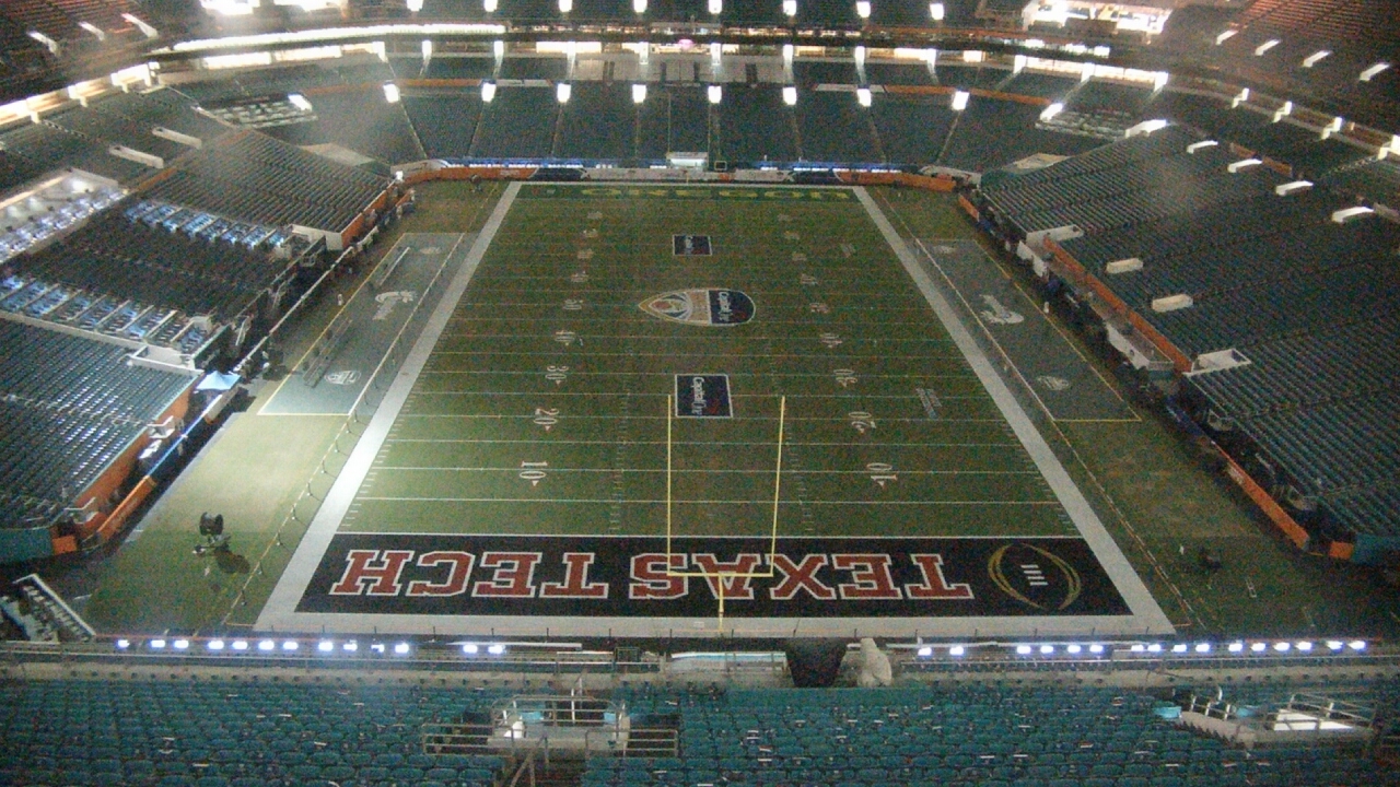 Thumbnail for current weather camera view from Hard Rock Stadium (east lot) in Miami Gardens, Florida