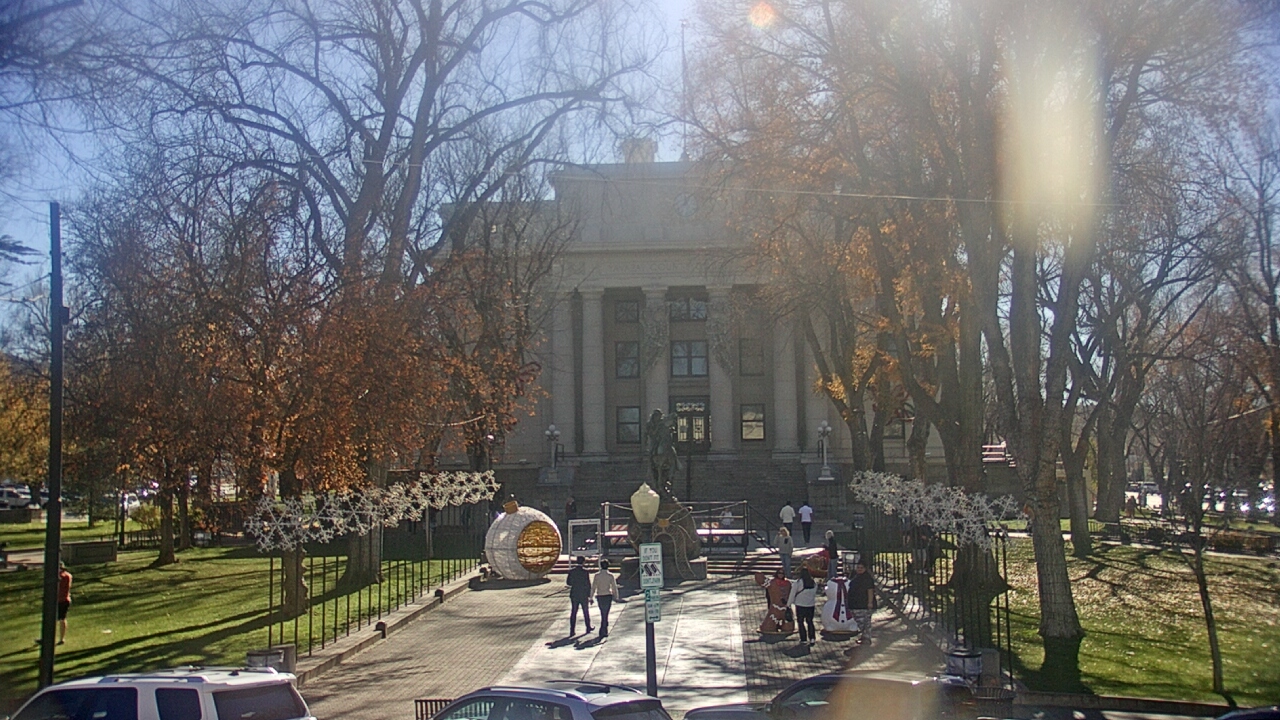 Thumbnail for current weather camera view from Prescott Courthouse Square in Prescott, Arizona