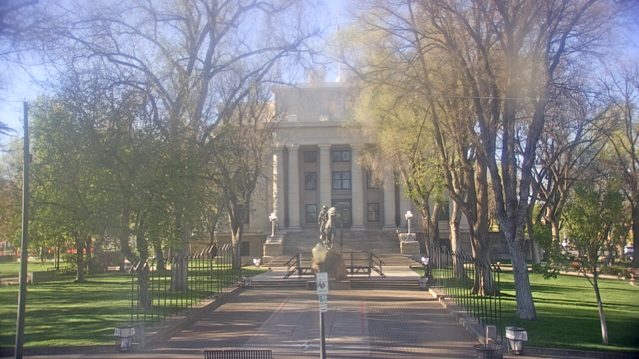 Thumbnail for current weather camera view from Prescott Courthouse Square in Prescott, Arizona