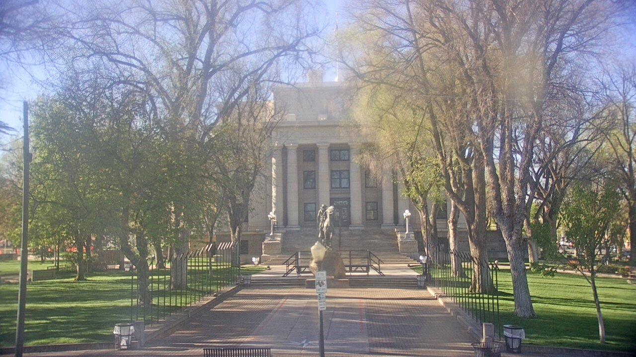 Thumbnail for current weather camera view from Prescott Courthouse Square in Prescott, Arizona