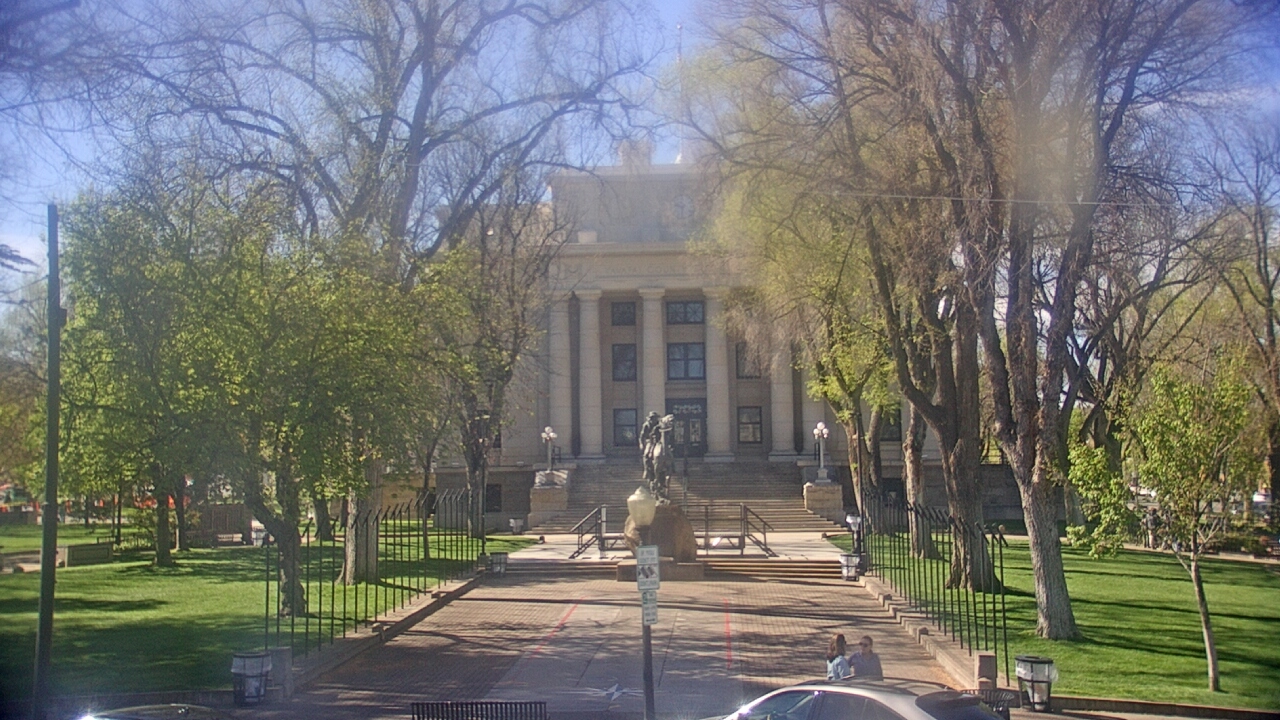 Thumbnail for current weather camera view from Prescott Courthouse Square in Prescott, Arizona