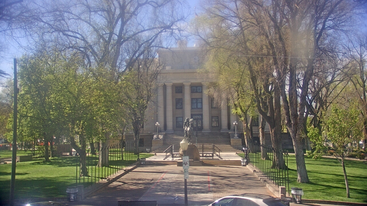 Thumbnail for current weather camera view from Prescott Courthouse Square in Prescott, Arizona