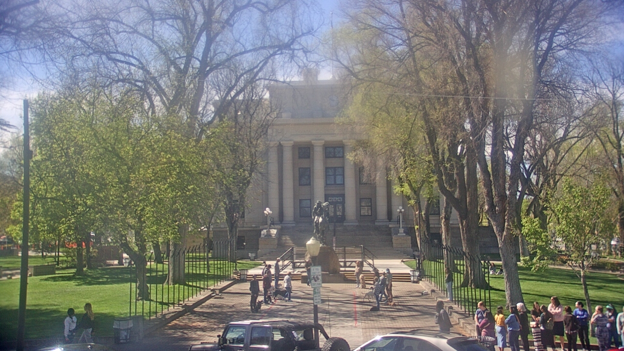 Thumbnail for current weather camera view from Prescott Courthouse Square in Prescott, Arizona