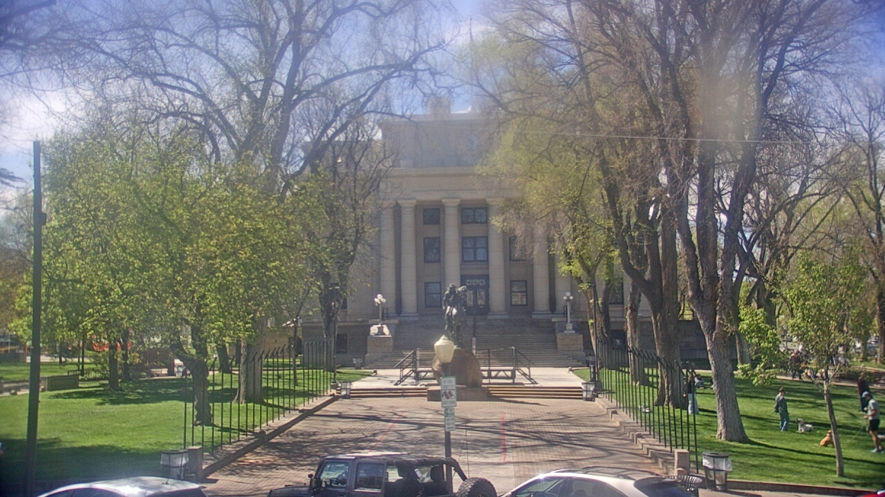 Thumbnail for current weather camera view from Prescott Courthouse Square in Prescott, Arizona