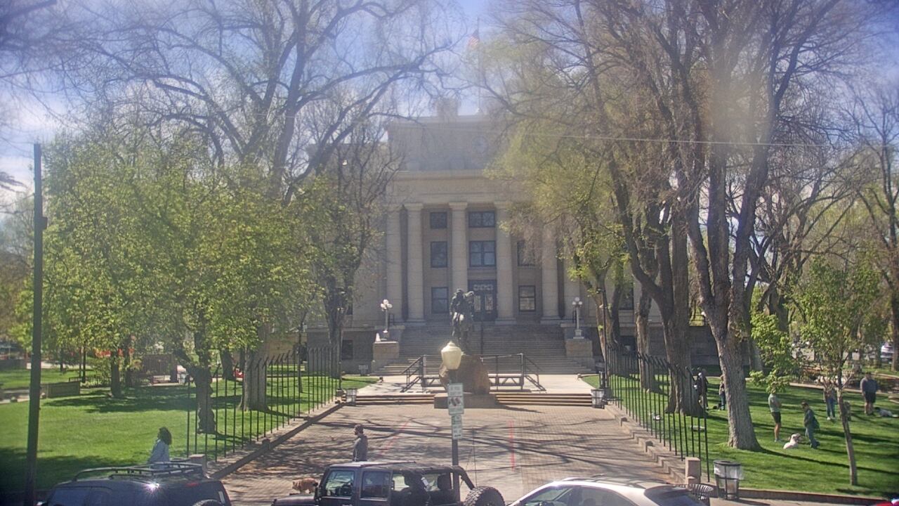 Thumbnail for current weather camera view from Prescott Courthouse Square in Prescott, Arizona