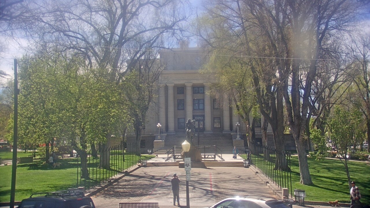 Thumbnail for current weather camera view from Prescott Courthouse Square in Prescott, Arizona