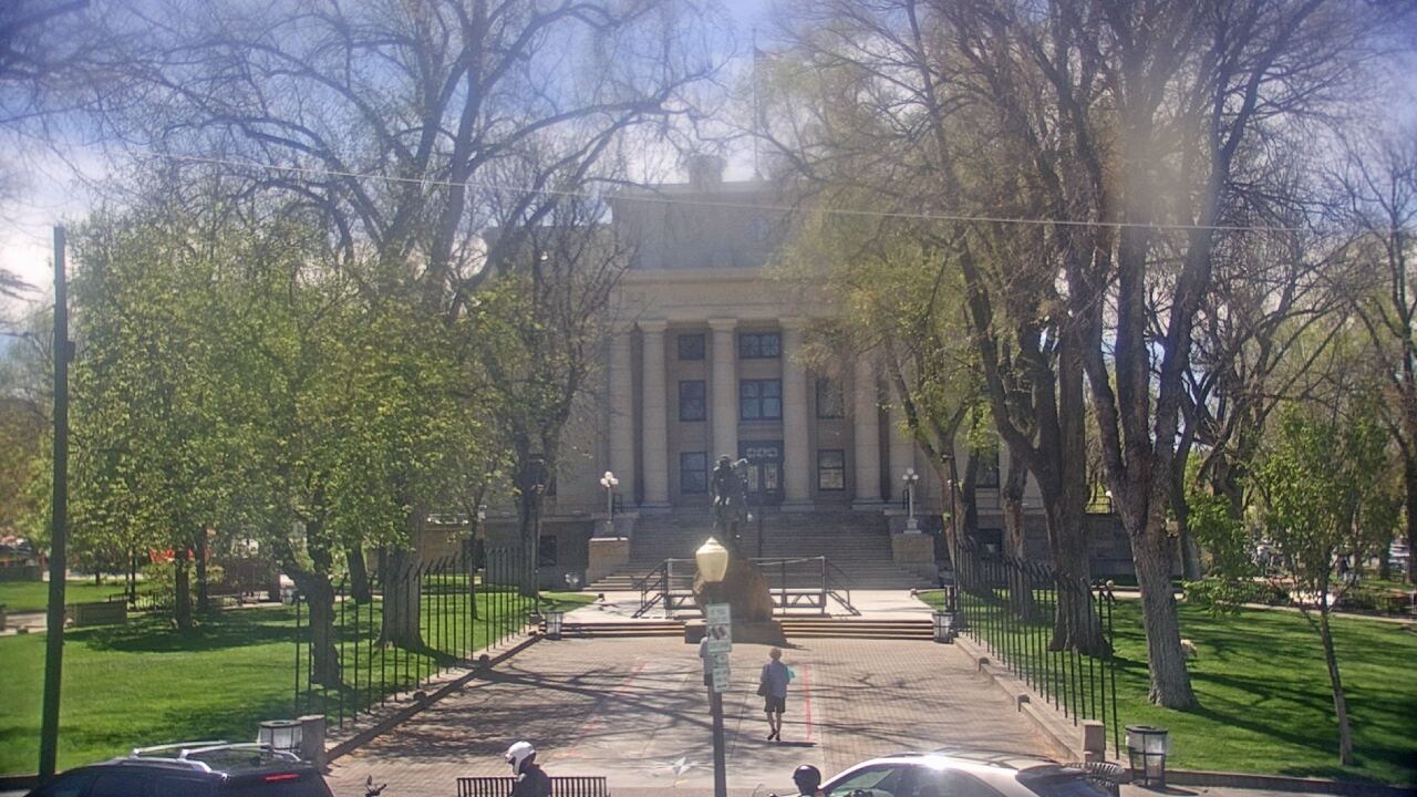 Thumbnail for current weather camera view from Prescott Courthouse Square in Prescott, Arizona