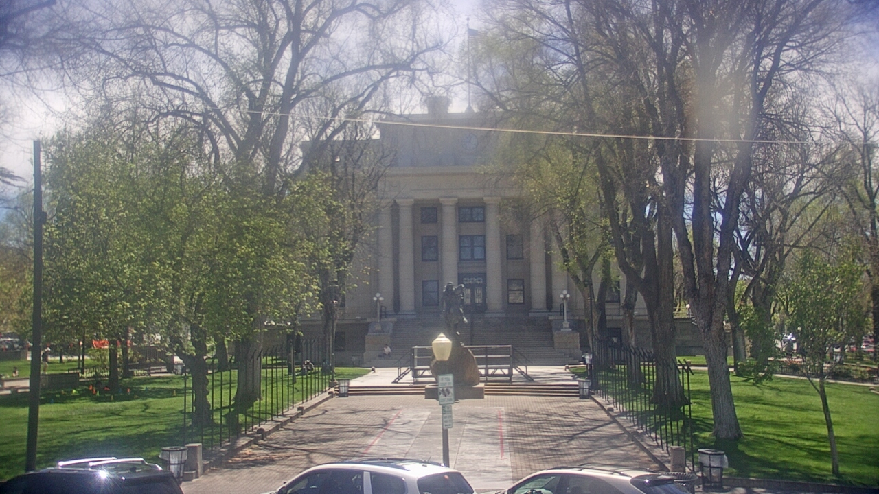 Thumbnail for current weather camera view from Prescott Courthouse Square in Prescott, Arizona