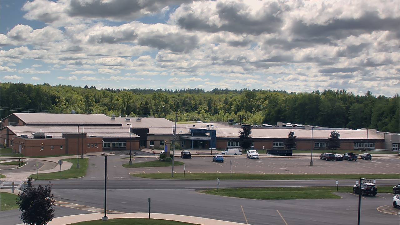 Thumbnail for current weather camera view from Altmar Parish Williamstown HS in Parish, New York