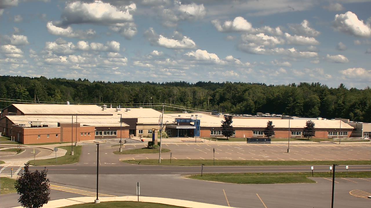Thumbnail for current weather camera view from Altmar Parish Williamstown HS in Parish, New York