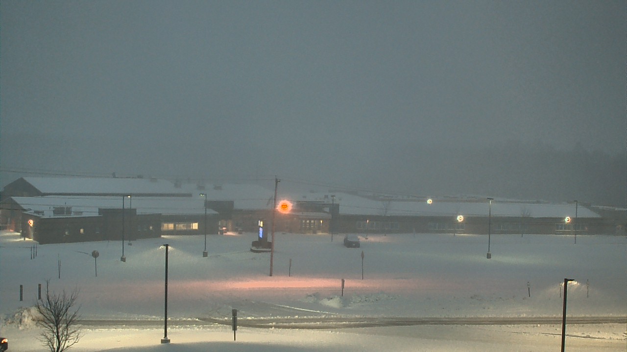 Thumbnail for current weather camera view from Altmar Parish Williamstown HS in Parish, New York