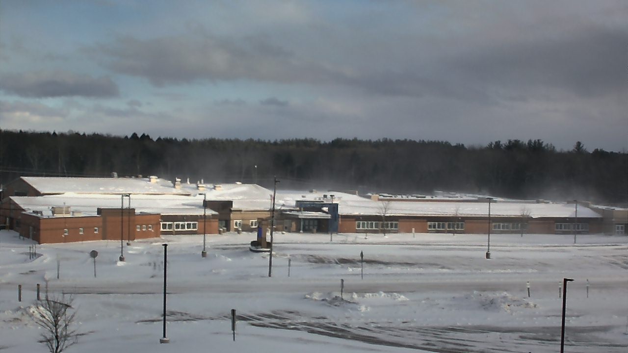 Thumbnail for current weather camera view from Altmar Parish Williamstown HS in Parish, New York