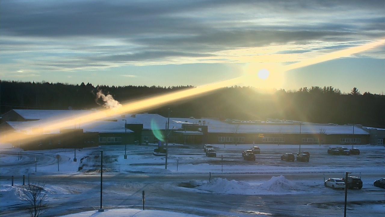 Thumbnail for current weather camera view from Altmar Parish Williamstown HS in Parish, New York