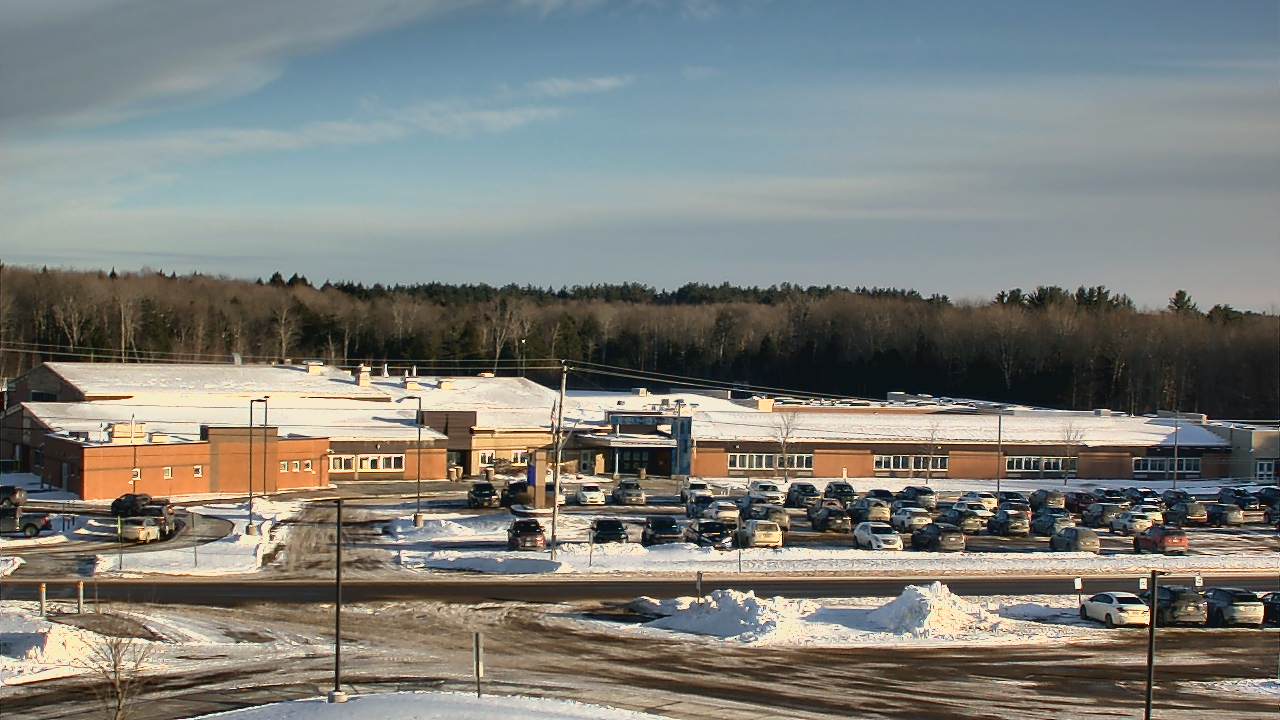 Thumbnail for current weather camera view from Altmar Parish Williamstown HS in Parish, New York