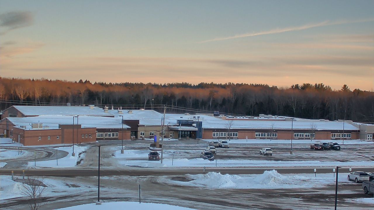 Thumbnail for current weather camera view from Altmar Parish Williamstown HS in Parish, New York