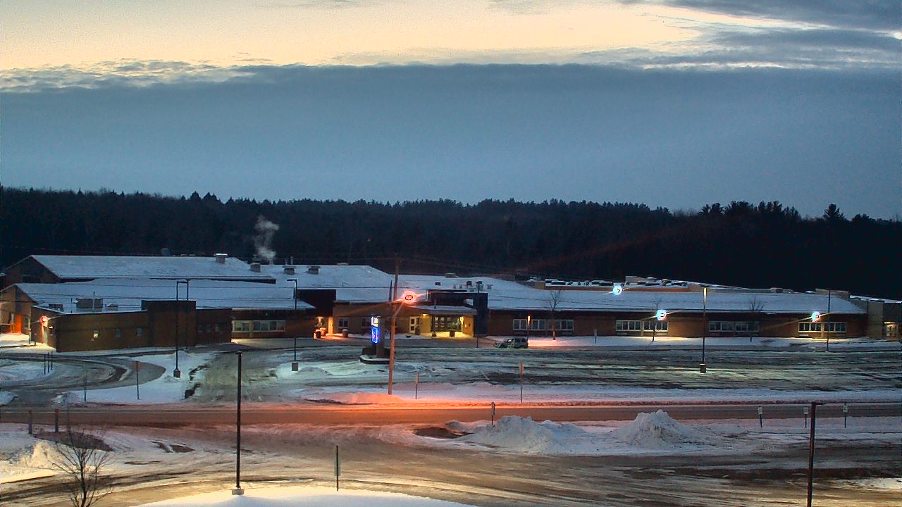 Thumbnail for current weather camera view from Altmar Parish Williamstown HS in Parish, New York