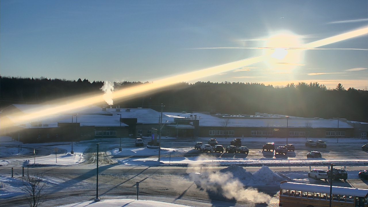 Thumbnail for current weather camera view from Altmar Parish Williamstown HS in Parish, New York