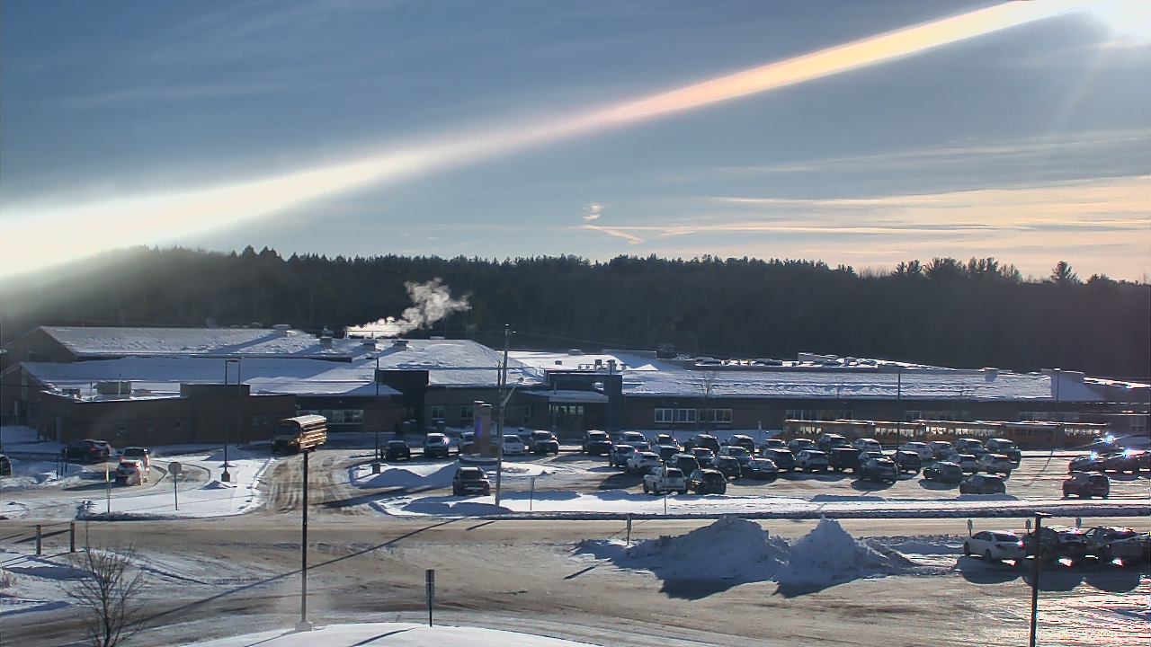 Thumbnail for current weather camera view from Altmar Parish Williamstown HS in Parish, New York