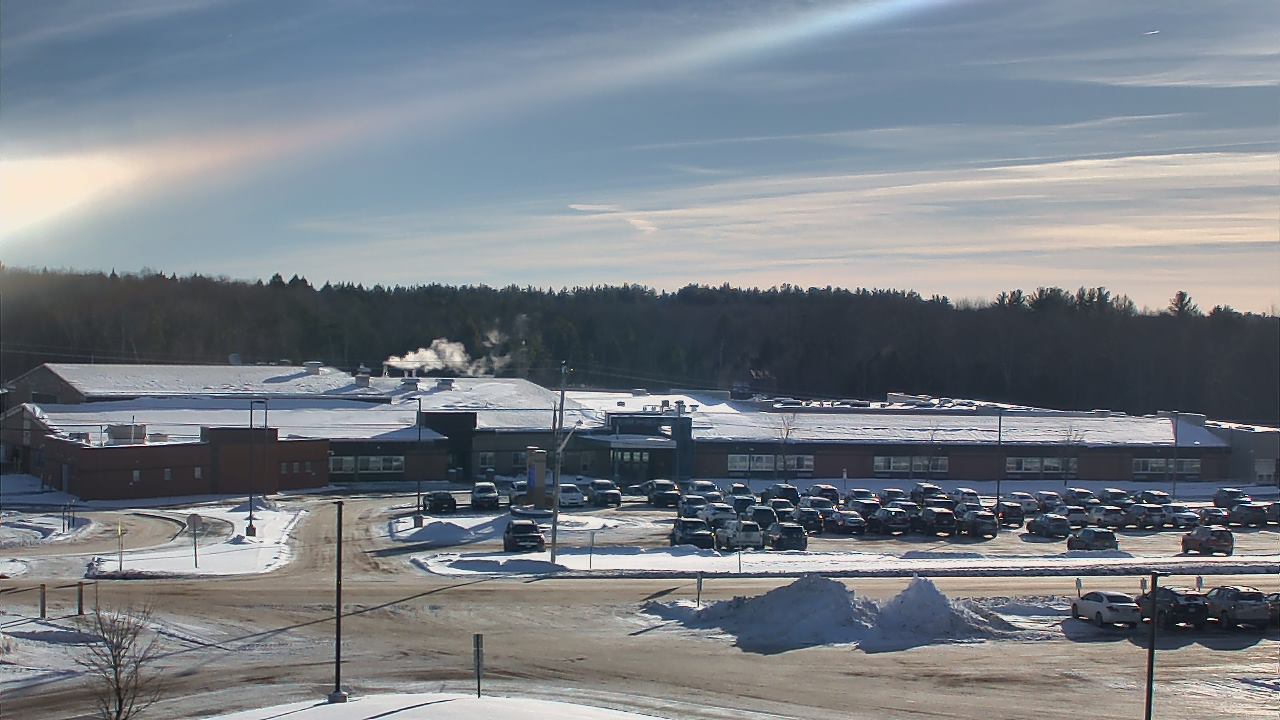 Thumbnail for current weather camera view from Altmar Parish Williamstown HS in Parish, New York