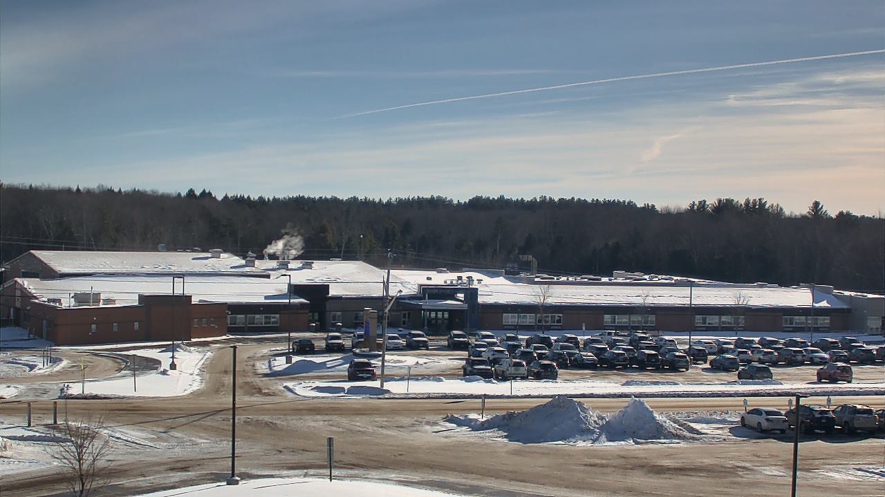 Thumbnail for current weather camera view from Altmar Parish Williamstown HS in Parish, New York