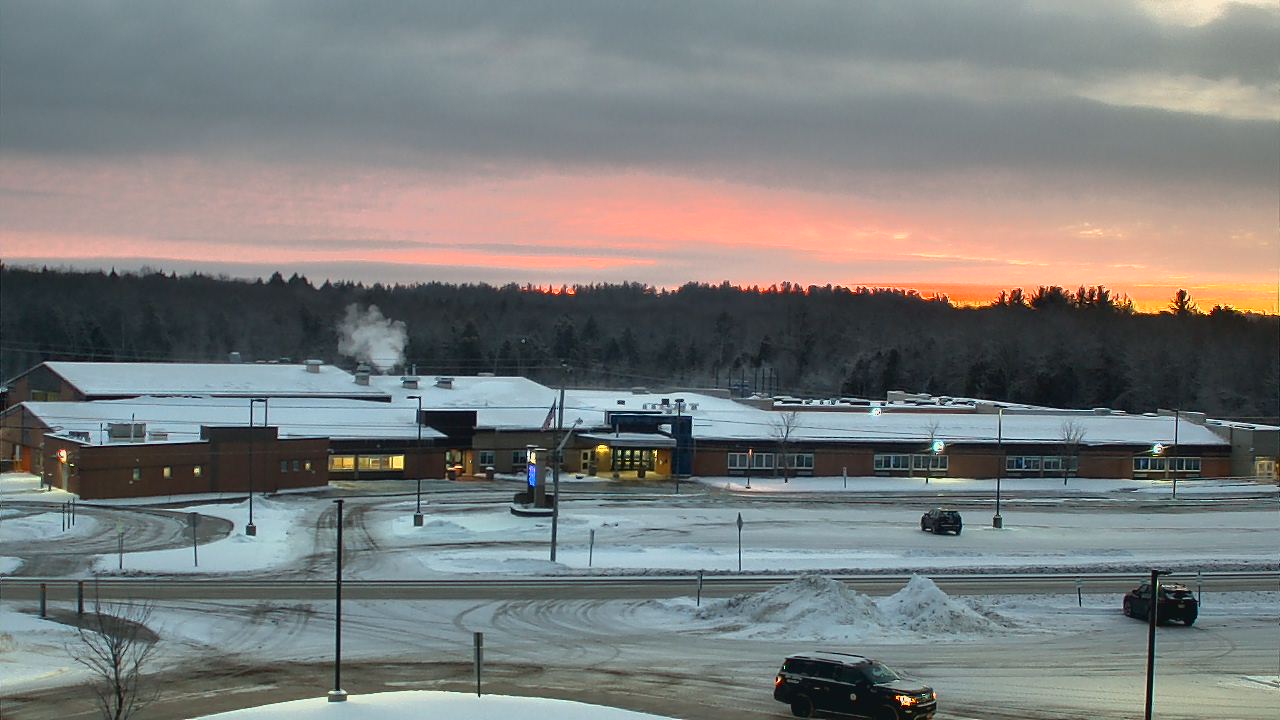 Thumbnail for current weather camera view from Altmar Parish Williamstown HS in Parish, New York