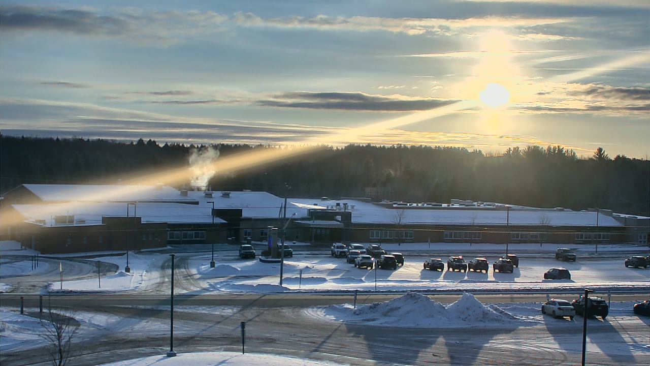 Thumbnail for current weather camera view from Altmar Parish Williamstown HS in Parish, New York