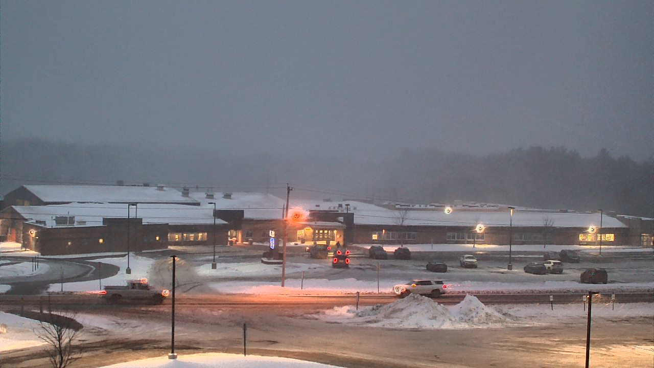 Thumbnail for current weather camera view from Altmar Parish Williamstown HS in Parish, New York