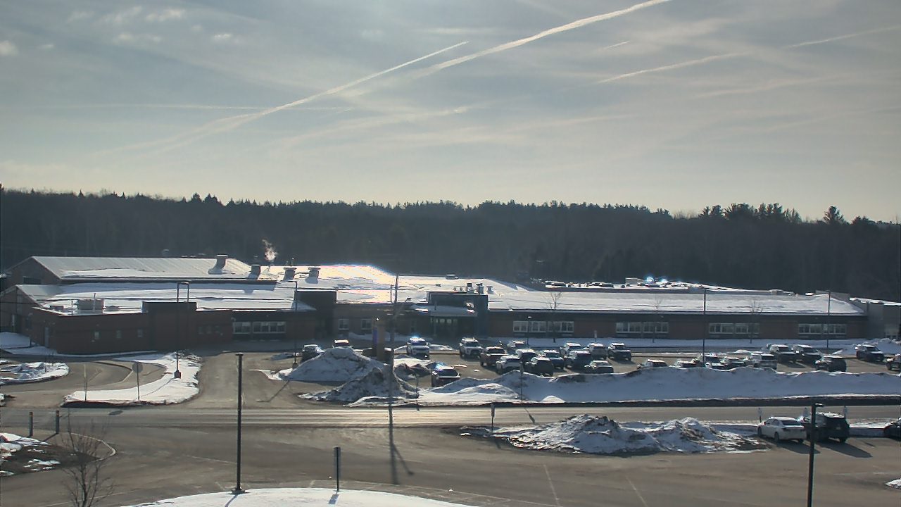 Thumbnail for current weather camera view from Altmar Parish Williamstown HS in Parish, New York