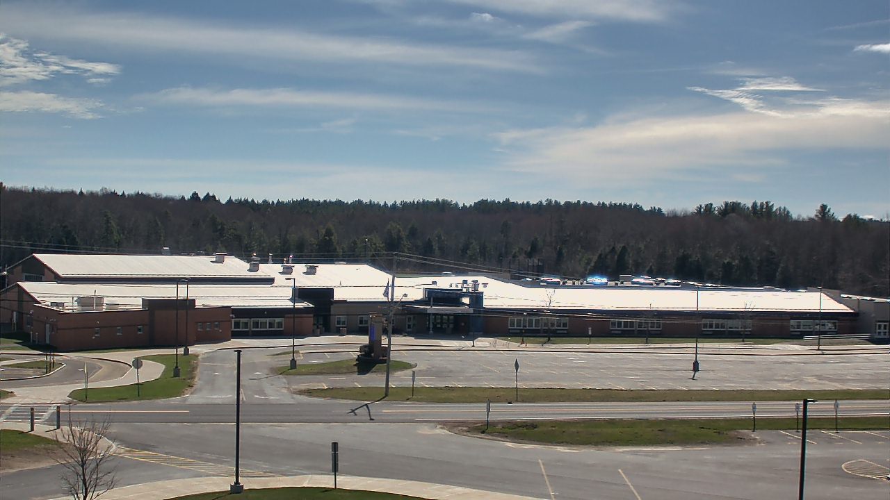 Thumbnail for current weather camera view from Altmar Parish Williamstown HS in Parish, New York