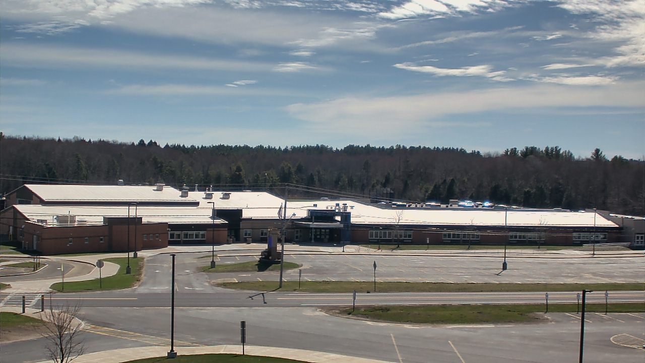 Thumbnail for current weather camera view from Altmar Parish Williamstown HS in Parish, New York