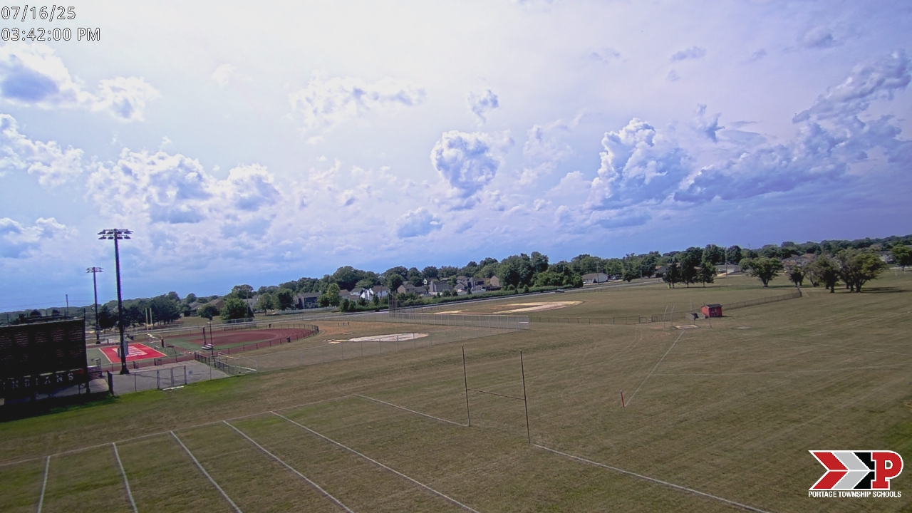 Thumbnail for current weather camera view from Portage Township Schools in Portage, Indiana