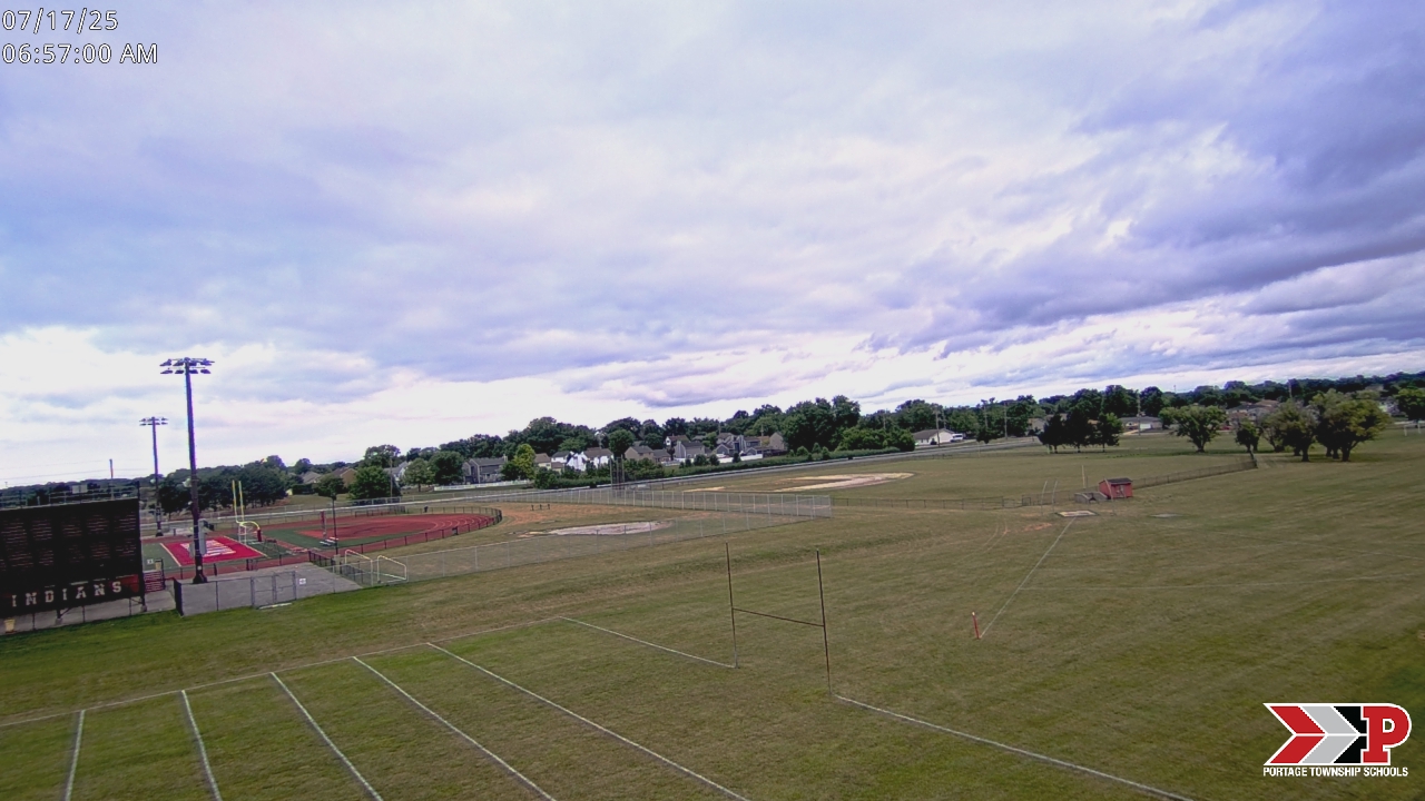 Thumbnail for current weather camera view from Portage Township Schools in Portage, Indiana