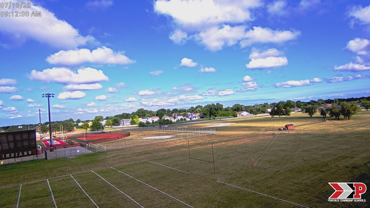 Thumbnail for current weather camera view from Portage Township Schools in Portage, Indiana