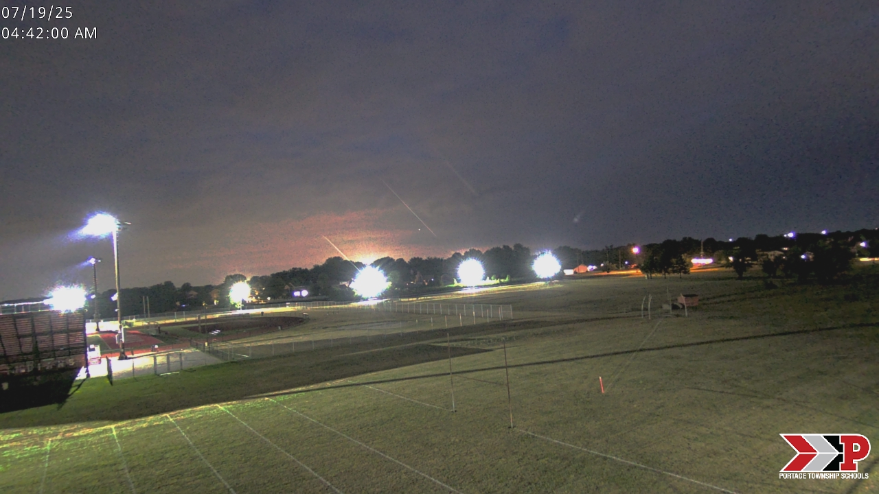Thumbnail for current weather camera view from Portage Township Schools in Portage, Indiana